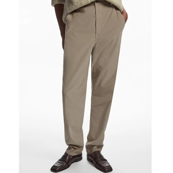 COS Pants - NWT COS  beige straight leg corduroy chino pants size 2